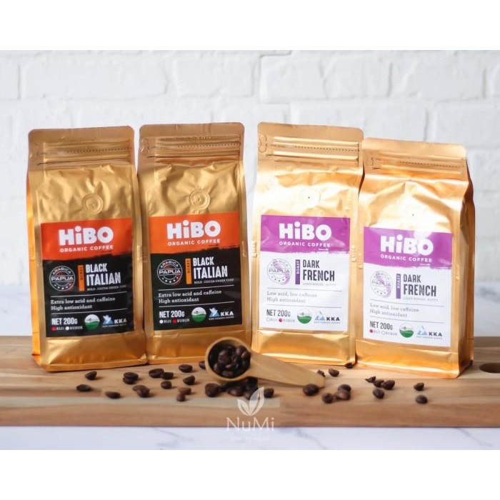 

Hibo Organic Arabica Coffee Powder | Bubuk Kopi Organik Papua 200G
