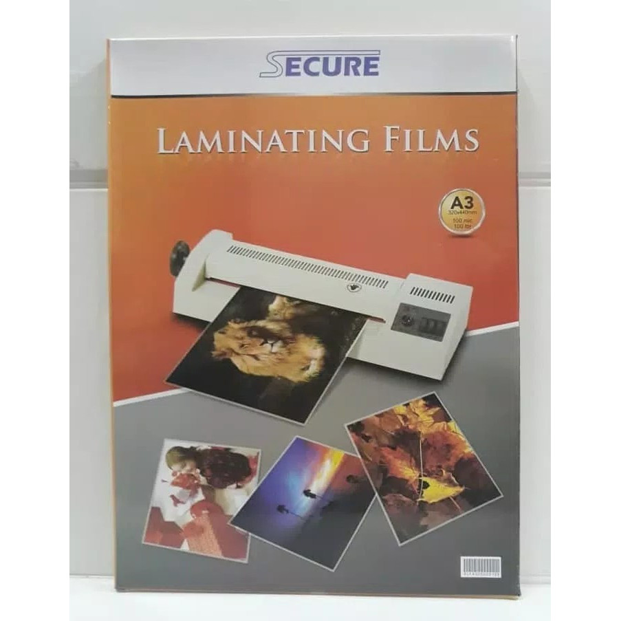 

PROMO LAMINATING FILM A3 - PLASTIK LAMINATING A3 ( ISI 100 LEMBAR )