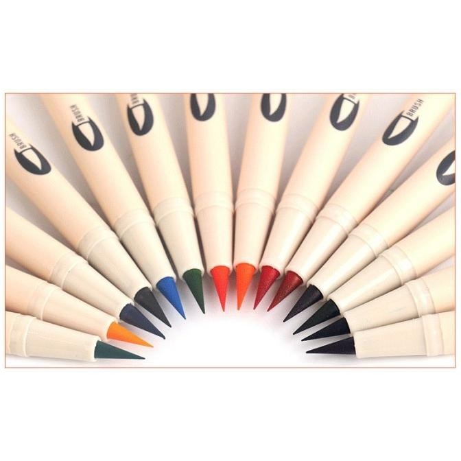 

DS Brush Pen Water Based Dual Tip Marker Part 1 [CREATIV]