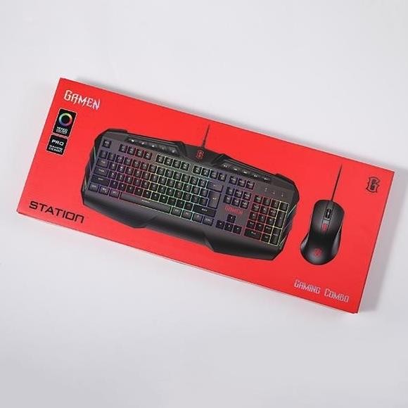 ~~~] Gamen Keyboard + Mouse Station Gaming Combo 3200 DPI
