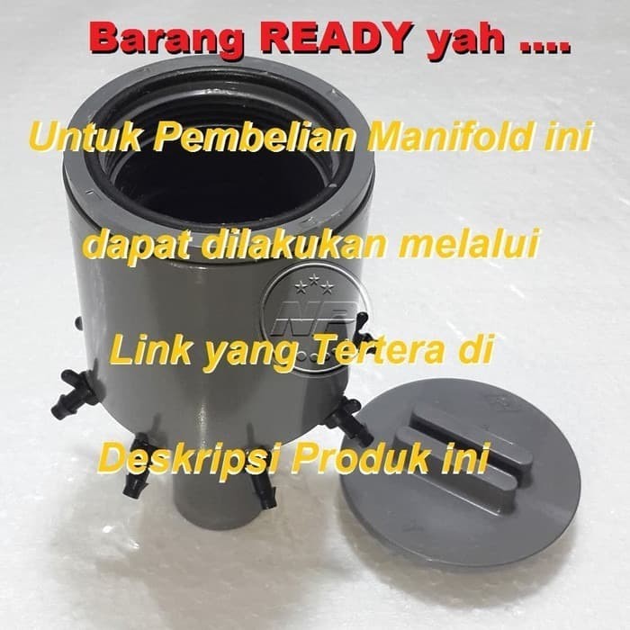 Manifold Hidroponik Output 12 Neple 7Mm (Alat Pembagi Air Hidroponik) -Gratisongkir