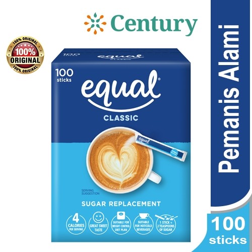 

EQUAL CLASSIC 100 STICKS / PEMANIS / GULA/ MAKANAN / MINUMAN