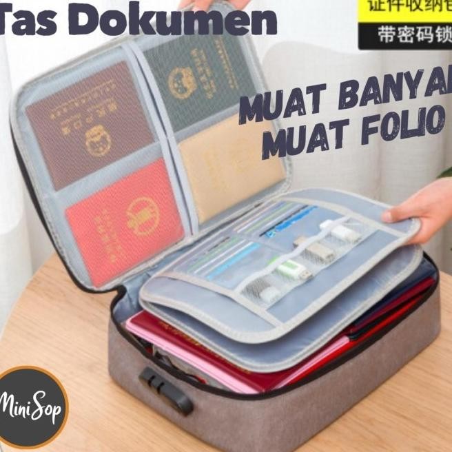 

BD11 TAS DOKUMEN ANTI AIR 3 DIT ANGKA KUNCI / TRAVEL DOCUMENT BAG