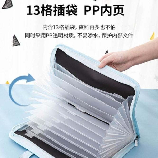 

GOZ DOCUMENT BAG / TAS DOKUMEN FILE DELI A4 13 SEKAT 72561 UI9