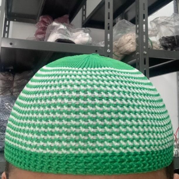 PECI RAJUT MOZAIK ZEBRA GANTEEEENG LURIK POLOS MOTIF DEWASA ANAK BAYI ARIFIN TASBIH PAKET SOUVENIR H