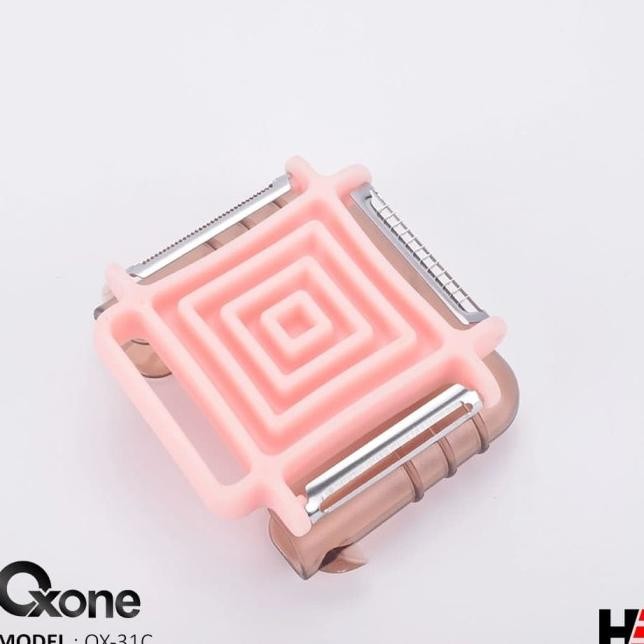 Gupas Buah Oxone Ox-31C - 3 Types Peeler Stainless High Quality