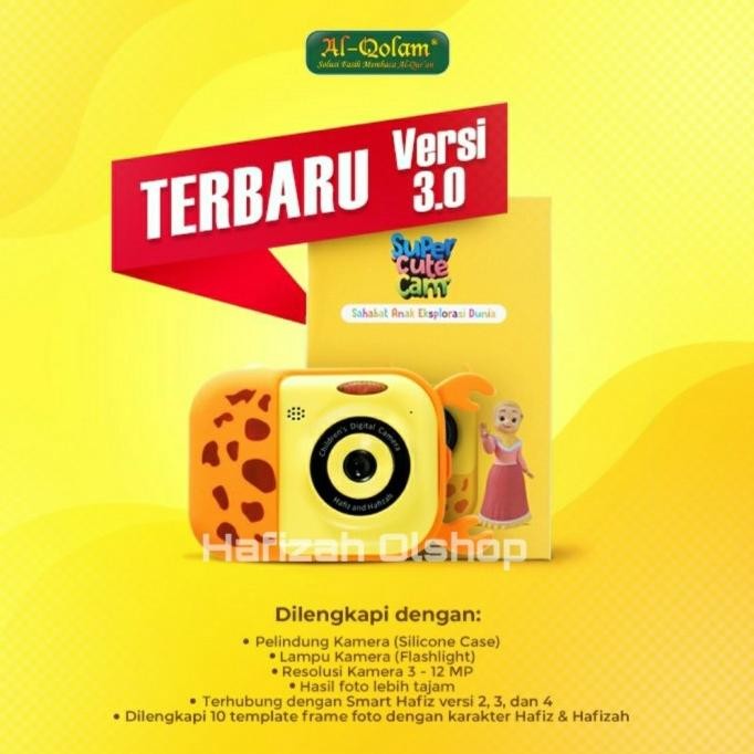 Paket Lengkap Smart Hafiz Versi 5+ USB+ Camera+ Tas Free Tempered Glas