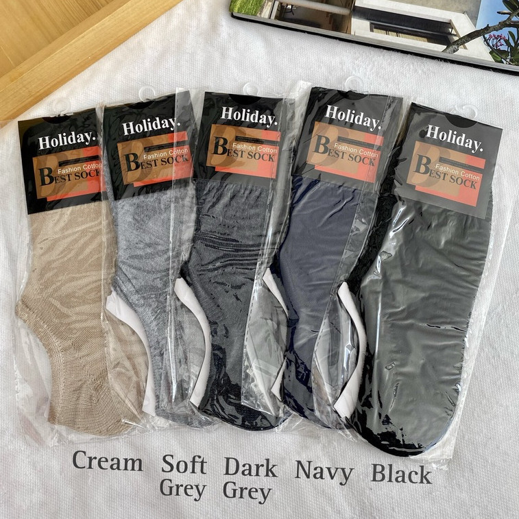 [SDW] pekanbaru/KAOS KAKI PAKAIAN PRIA COWOK VARIAN WARNA KAUS BEST SOCK HOLIDAY HIDDEN SOCKS FASHIO