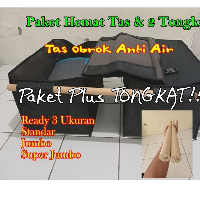 Tas Obrok Tas Kurir Anti Air Keranjang Motor Tas Motor Samping