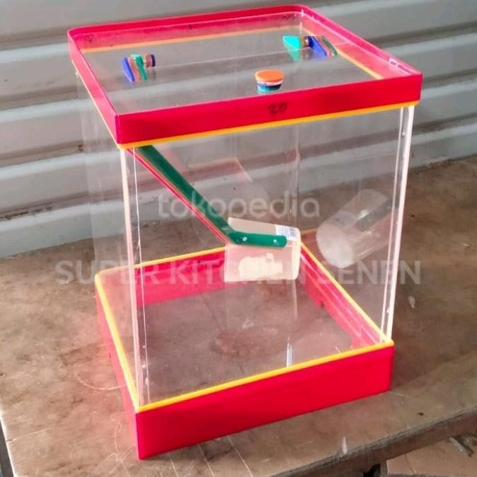 AQUARIUM ES BUAH 20 LITER / TEMPAT ES BUAH BAHAN AKRILIK CS81