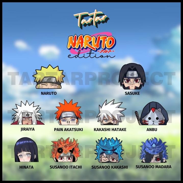 

TERMURAH STICKER STIKER VINYL - PEEKER ANIME NARUTO EDITION !!!!