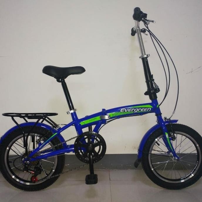 Sepeda lipat 16 Evergreen 6 speed