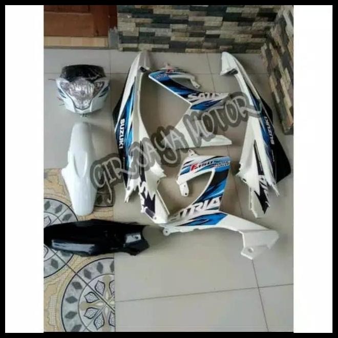 TERMURAH COVER FULL BODY SATRIA FU FACELIFT 2014 KEATAS PUTIH !!!