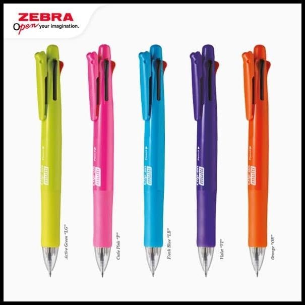 

Sale Zebra Clipon Multi F Ballpoint Pulpen Gel Pen Multifunctional 5In1 1Pcs Merauke Online