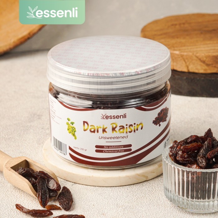 

Dark Raisin Unsweetened / Kismis Hitam / Dried Fruit