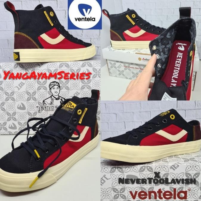 Sepatu Ventela X NTL NeverTooLavish Yang Ayam Sang Sekerta Series