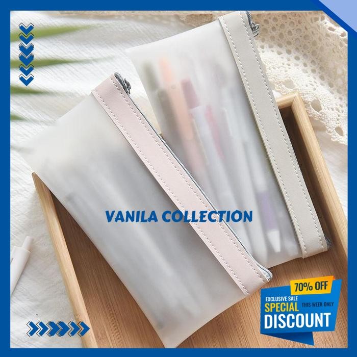 

KOTAK PENSIL MINIMALIS PENCIL CASE AESTHETIC KOTAK ALAT TULIS SISWA TEMPAT PENSIL PERLENGKAPAN SEKOLAH PENYIMPANAN KREATIF TEMPAT PENSIL SEDERHANA INOVATIF