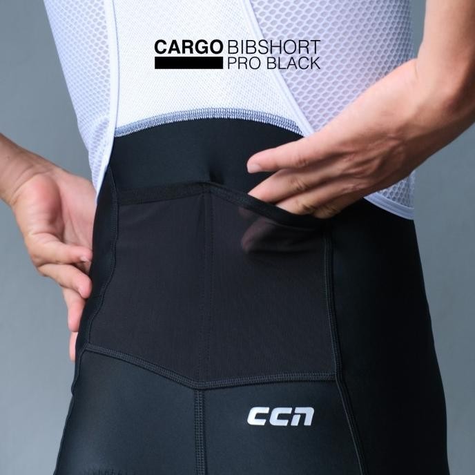 CCN CARGO BIBSHORT PRO BLACK