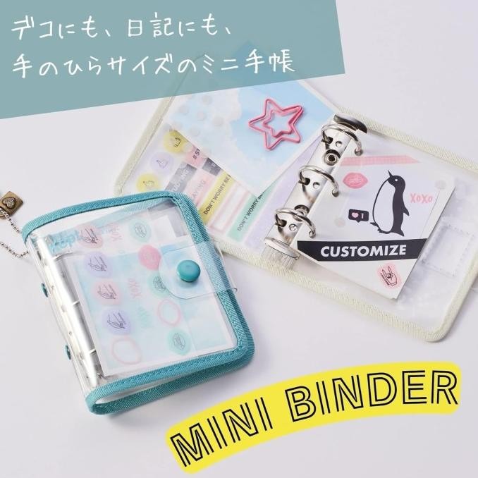 

Raymay Kept Mini Binder 3 Holes Ring Buku Catatan Mini Notebook