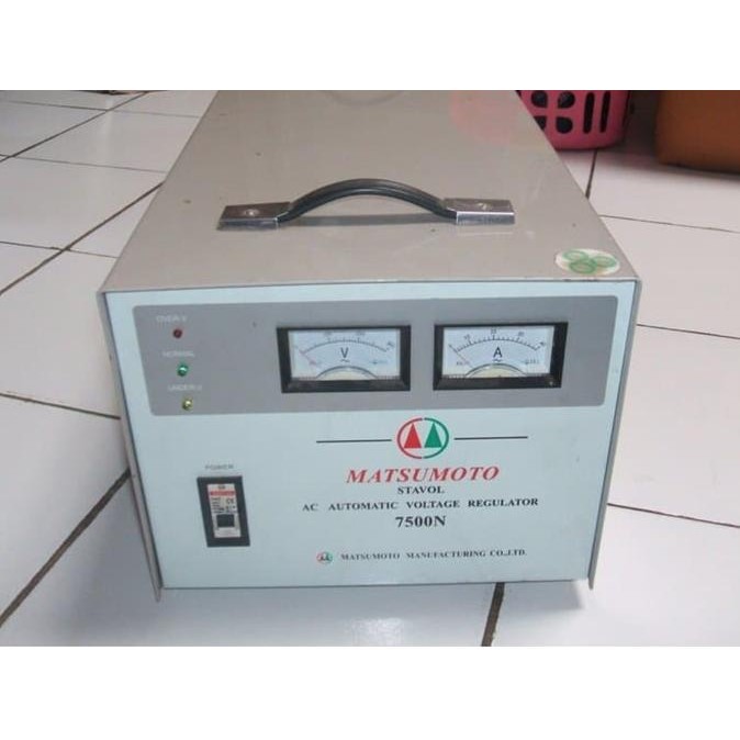 Stabilizer Stabiliser 7500 Watt Stavol Matsumoto 7500N Ori 100%