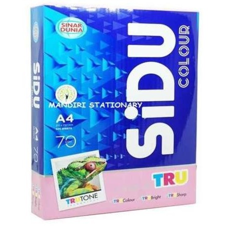 

Terlaris Kertas HVS Warna A4 70 gr SIDU SALE