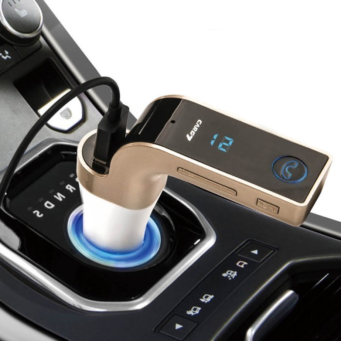 Bluetooth Car Charger 5V 2A FM With Bluetooth Transmitter CARG7