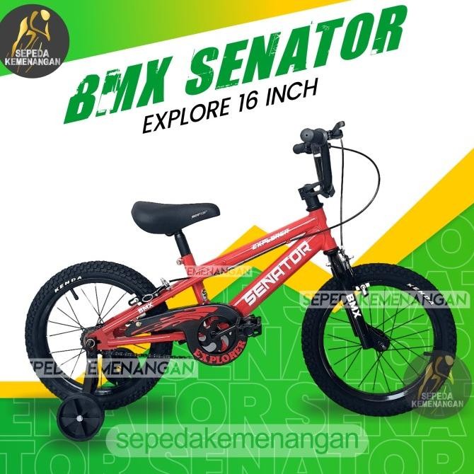 SEPEDA ANAK BMX SENATOR EXPLORE UKURAN 16 INCH