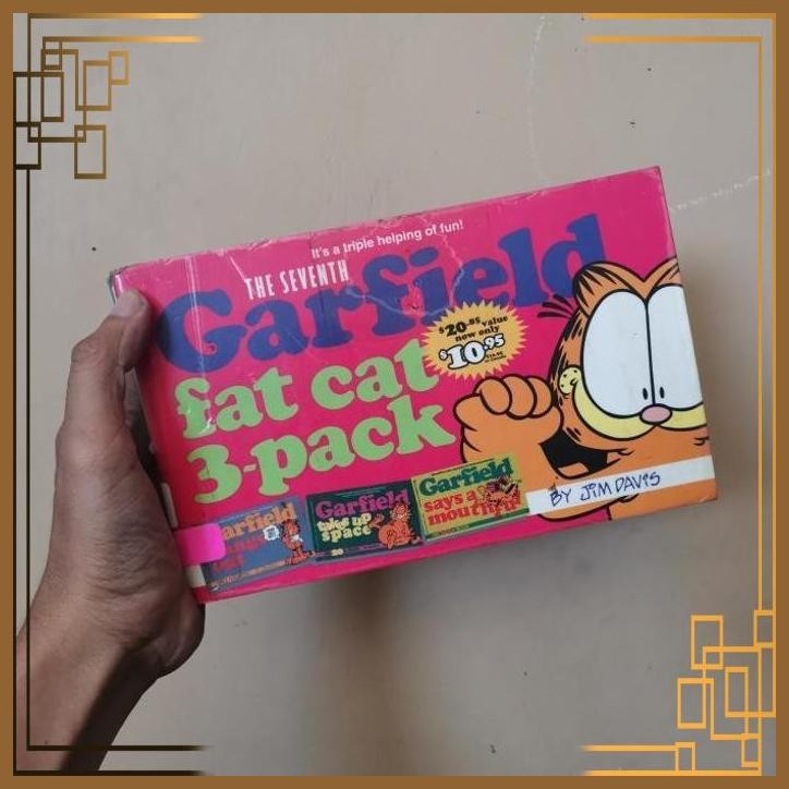 

[ADG] Buku Import The seventh Garfield Fat cat 3 pack