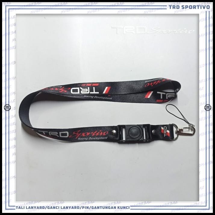 

TERBARU TALI LANYARD GANTUNGAN ID CARD/HP/KUNCI/DLL.. TRD SPORTIVO