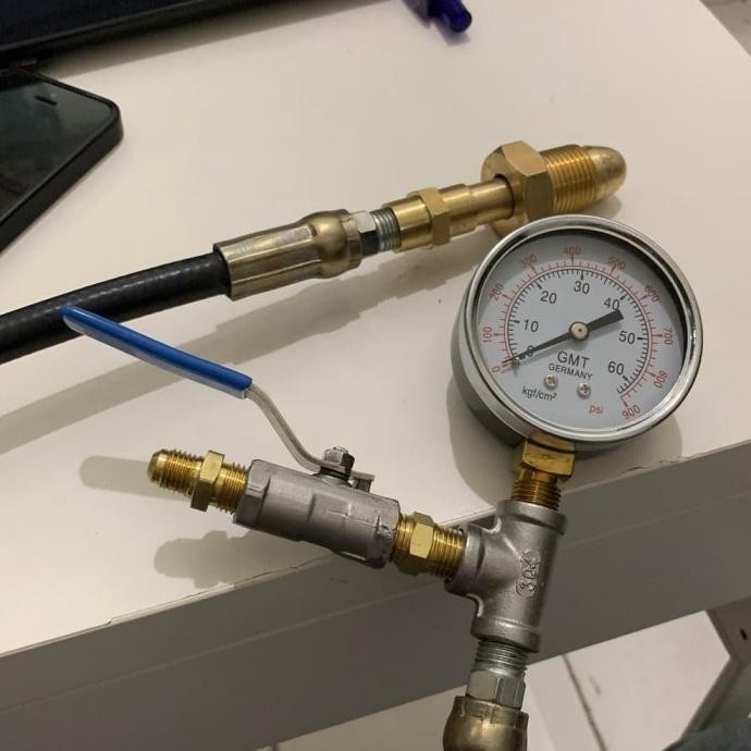 Alat Test Tekanan Dan Flushing Nitrogen  Ready