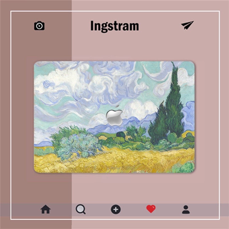 

Cocok untuk Macbook baru Apple m1 komputer air13 perlindungan pro notebook shell 12 set 15 lukisan terkenal Van Gogh |9AA8BA4D|