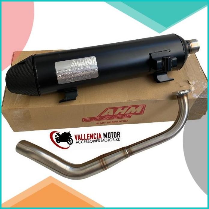 KNALPOT AHM TSUKIGI VARIO 125 dan VARIO 150 old original ahm malaysia