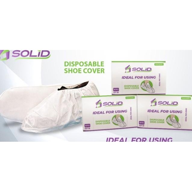 Sarung Medis Utup Sepatu Sensi Disposable Shoe Shoes Cover Isi 50