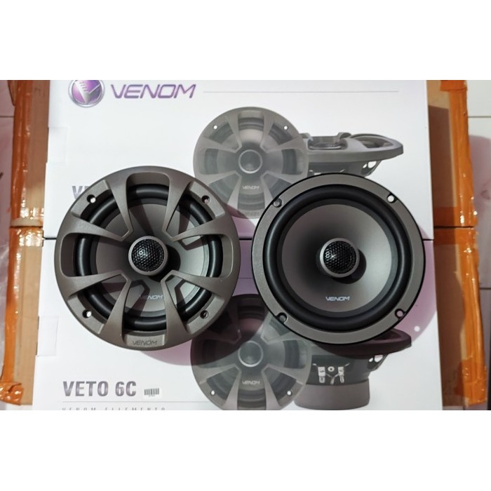 SPEAKER COAXIAL VENOM VETO 6C 6.5INCH
