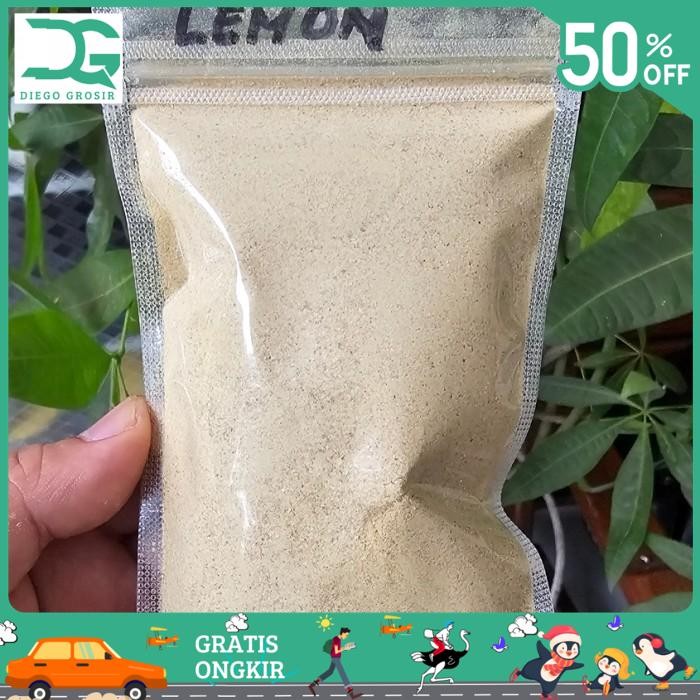 

BAHAN ALAMI BUBUK JERUK LEMON 100 GRAM - LEMON POWDER BY DIEGO GROSIR PRODUK TERBAIK!!