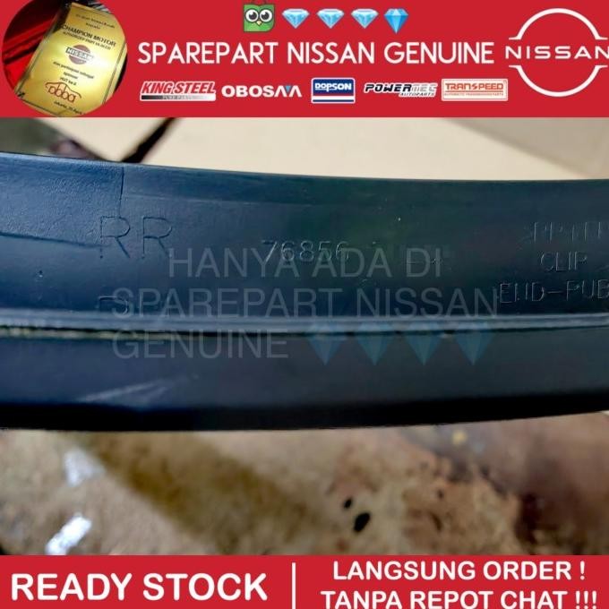 Over Fender Xtrail T31 Depan / Belakang Finisher Moulding Cover Nissan