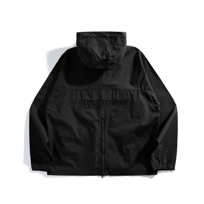 UH Anorak Ripstop Jacket - NOAH BLACK