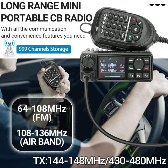 Mini Base Radio HT Walkie Talkie Motorola MT8900 Asli Jarak Jauh 50KM mobil Vehicle Radio Dual Band 