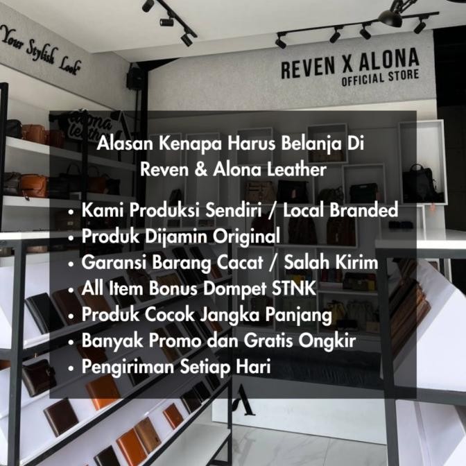 Dompet Kulit Asli Wanita Card Koin Holder Wallet Kartu Panjang Branded