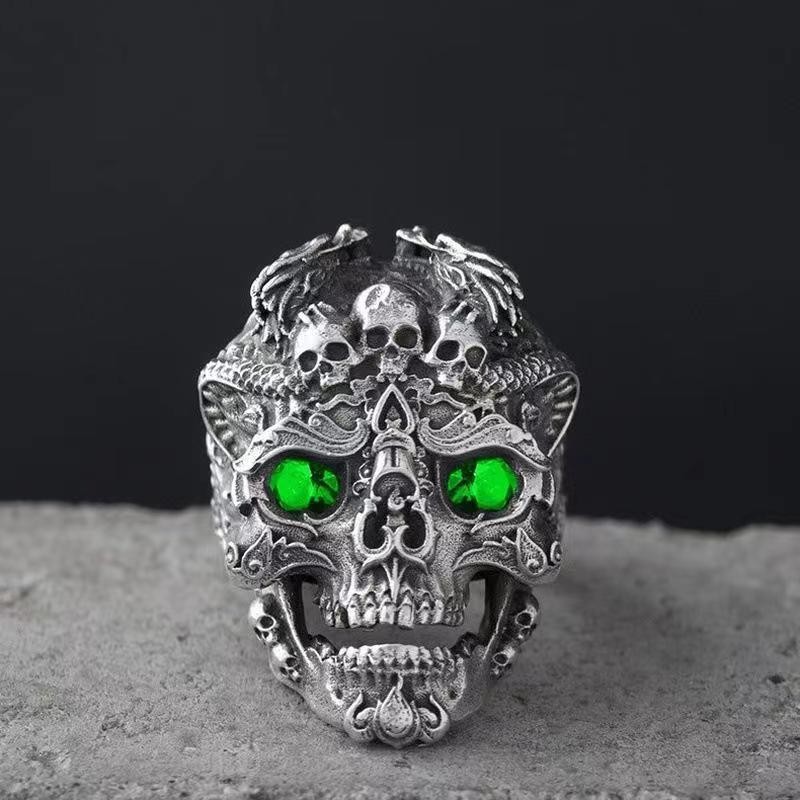 New Alloy Men's Ring Skull Ring