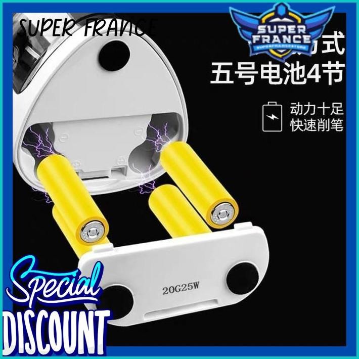 

TENWIN ELECTRIC PENCIL SHARPENER RAUTAN ELEKTRIK OTOMATIS SERUTAN BEST QUALITY!!