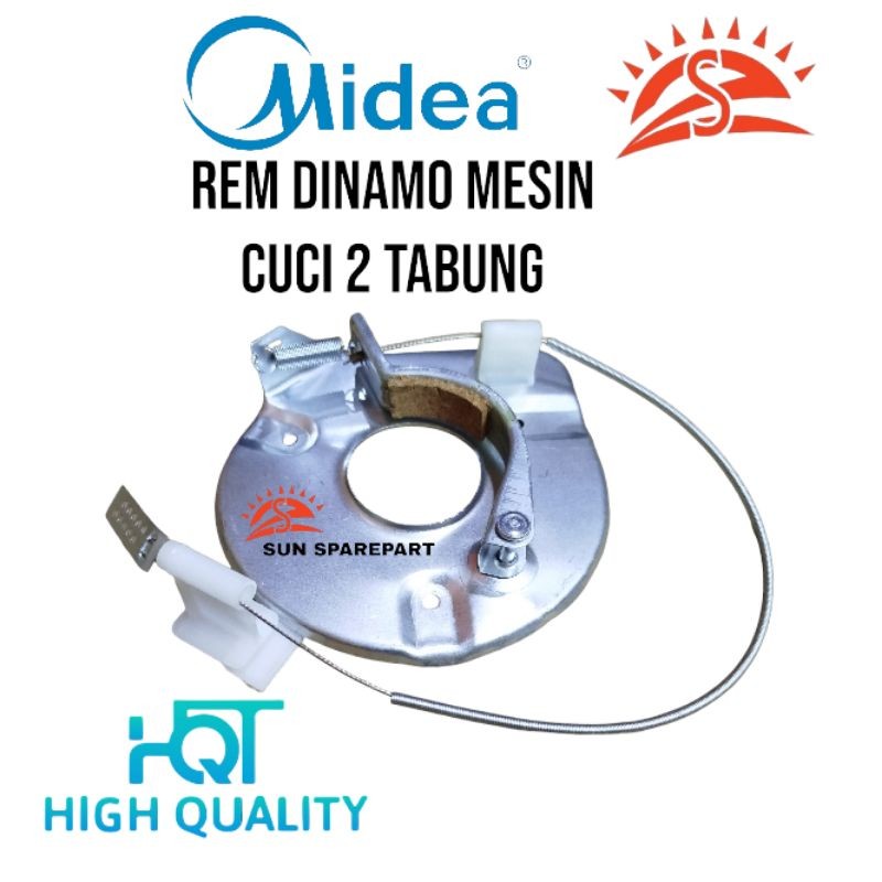 Rem dinamo spin pengering mesin cuci Midea 2 tabung