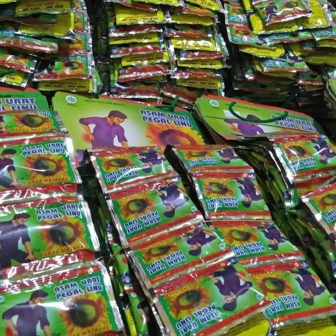 

Terbaru Jamu Asam Urat Pegal Linu Cap Bunga Matahari 20 Sachet @ 2 Kapsul Terbaru