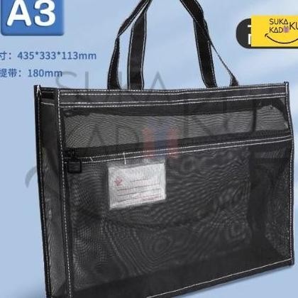 TLS ZIPPER BAG DOCUMENT BAG MAP ORGANIZER DOKUMEN MAP TEMPAT BERKAS ZIPPER