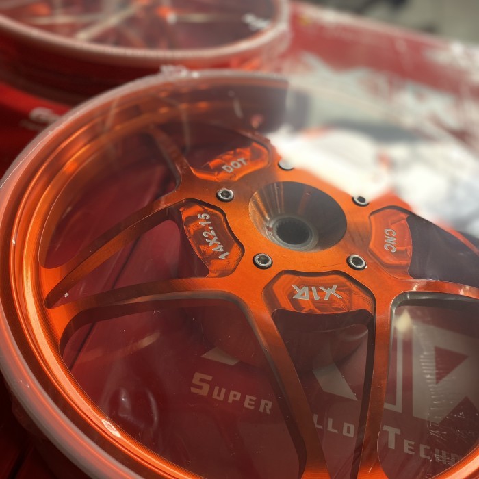 pelek velg x1r beat scoopy ring 14 super alloy technology orange