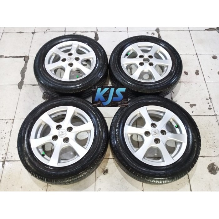Velg Mobil Bekas Copotan Bawaan Agya Ring 14 Pcd 4x100 Velg Saja R14