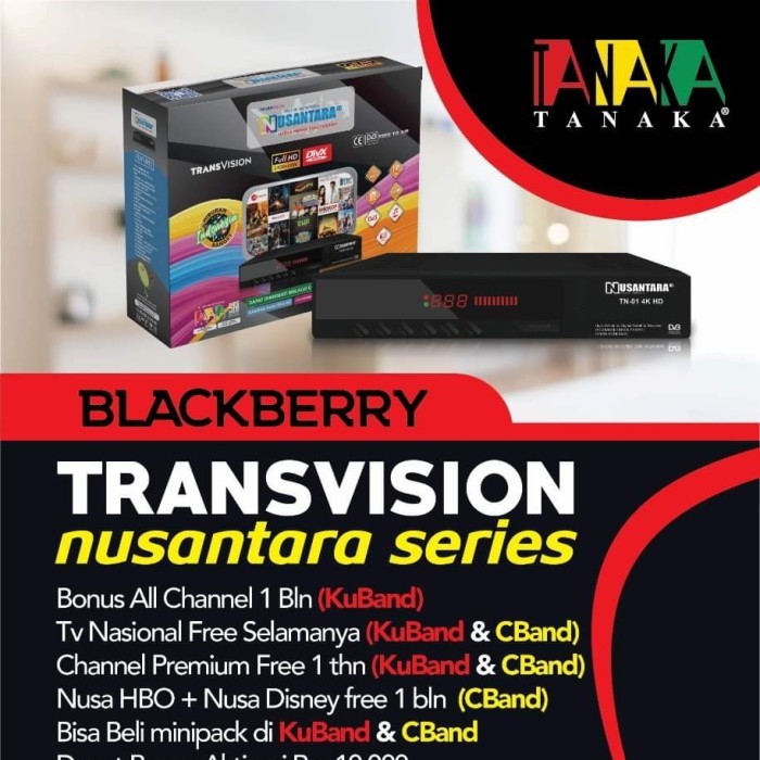 Promo Paket Pemasangan Antena Parabola Transvision Nusantara Hd
