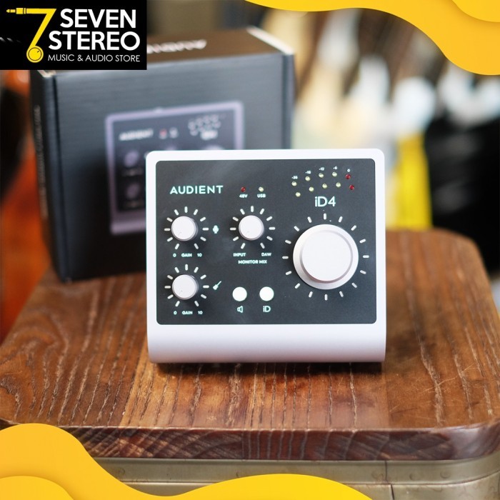 Cuci Gudang Audient Id4 Audio Interface - Soundcard Recording