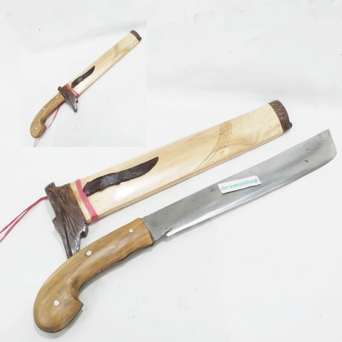 Promo Pisau Golok Sarung Serba Guna Per Tempa Tembus Gagang