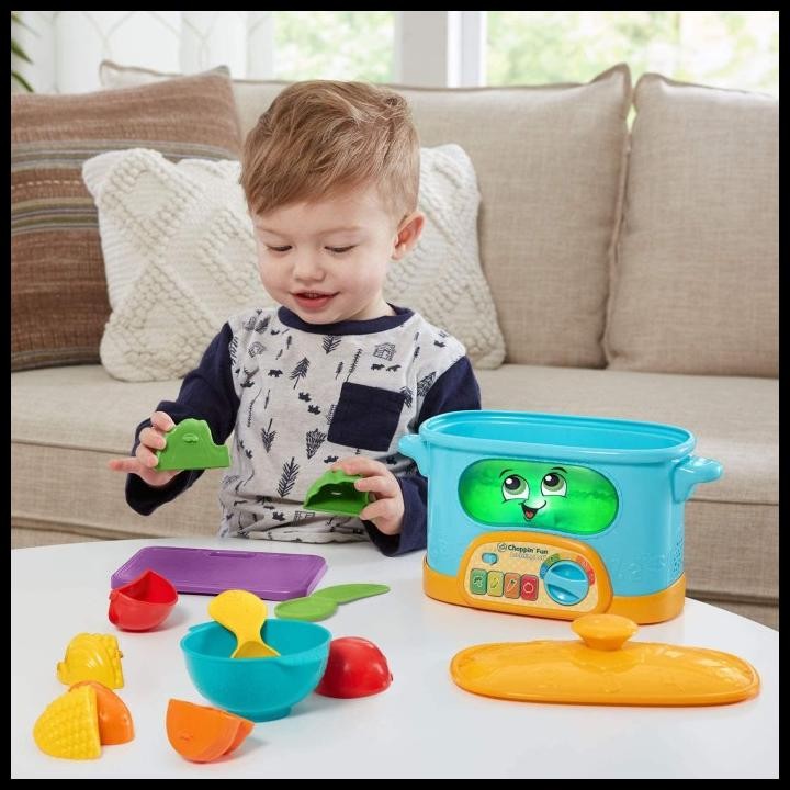 DISKON LEAP FROG CHOPPIN FUN LEARNING POT LEAPFROG MAINAN MASAK POTONG 